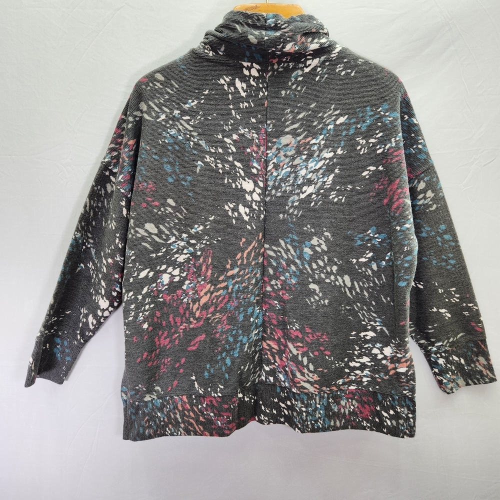 Westbound Multicolor Pattern Cowl Neck Drop The S… - image 8